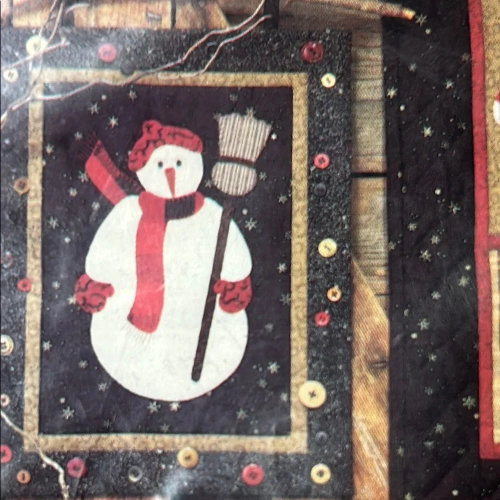 VTG Unused Craft Pattern by Debbie Mumm - 3 Snowman Samplers
